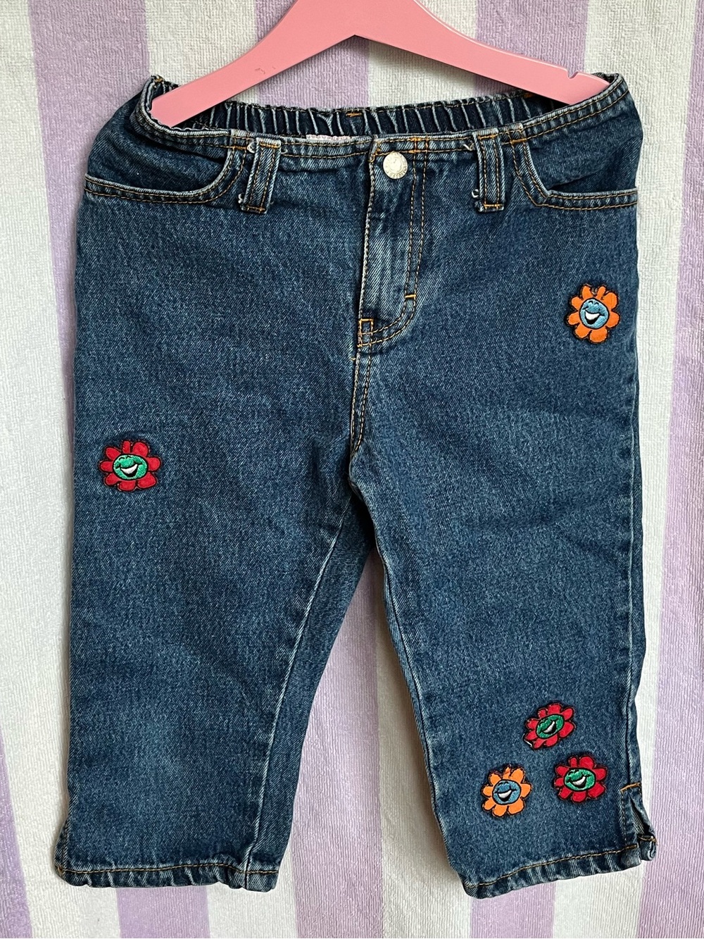 Y2K Girls Denim Pants